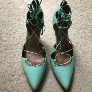 Banana Republic Lace Up Pumps